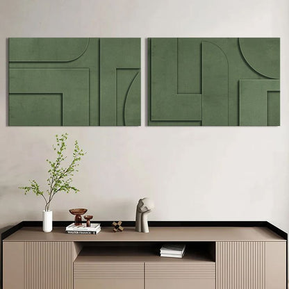 ✨ Kit Cadre Oasis 3D – 2 Pièces